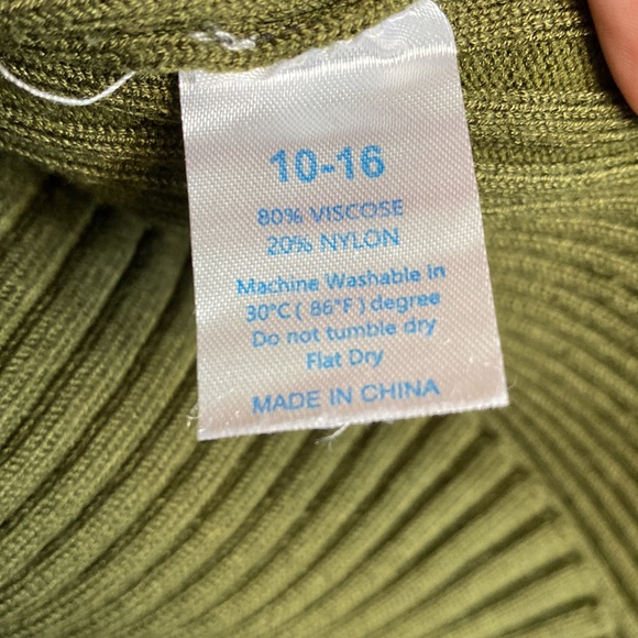 Cowl Neck Sweater Dress - Picture 4 of 5